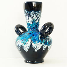 SUPERBE VASE CERAMIQUE LAVE