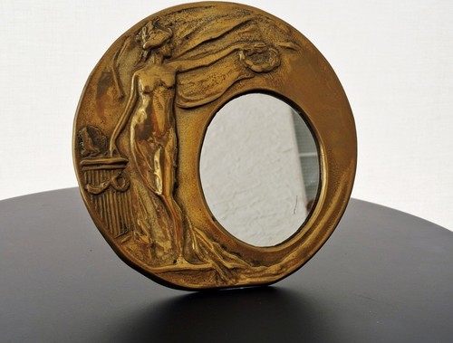 Miroir rond art déco - rond,