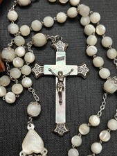 chapelet ancien  argent massif