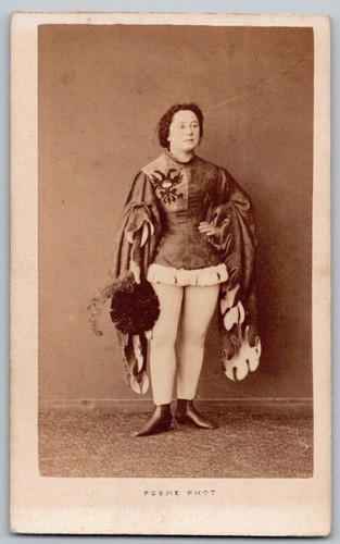 Cdv 1865 mlle masson danseuse - cdv,