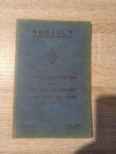 Livret utilisation renault - utilisation,