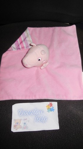 Doudou plat cochon - plat, peppa