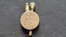 Briquet de Poilu Franco-Anglais - One Penny 1910 - Marianne