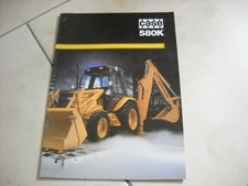 CASE TRACTEUR  CHARGEUSE 580 K