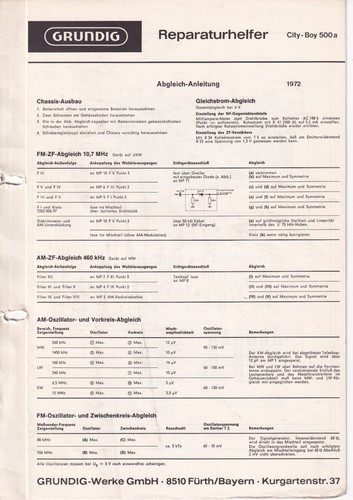 Manuel service anleitung pour - service-anleitung,