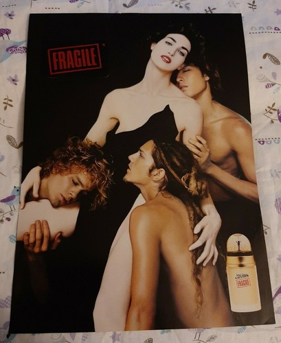 Publicité papier parfum - publicité,