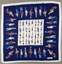 Magnifique foulard  vintage  "