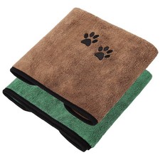 Lot de 2 serviettes de bain à
