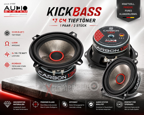 Audio system kickbass - audio,
