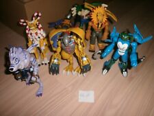 Figurine DIGIMON REVOLVING BANDAI 2001 GARGOMON RENAMON WARGREYMON LEOMON