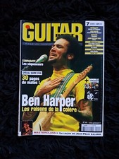 Revue Magazine Guitar Part n°144 BEN HARPER