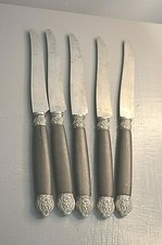 5 Couteaux Manche Ebène