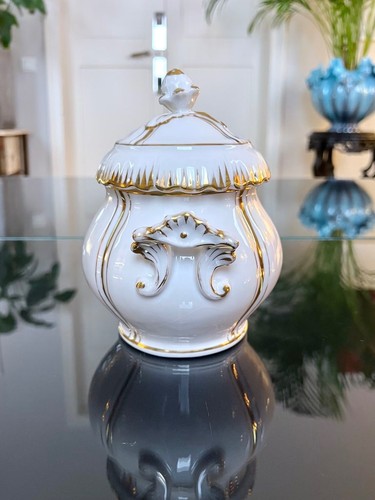 Sucrier porcelaine blanche - sucrier,