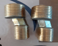 Raccord excentré en laiton mâle 15x21 mm 20x27 mm - pour robinetterie - lot de 2