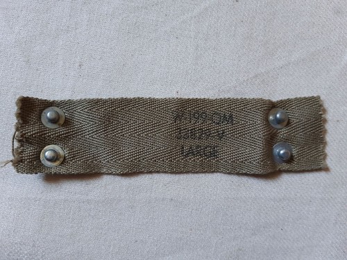 Neck band toile kaki - 3, pour