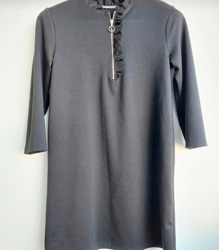 Robe noire zara taille - -, m