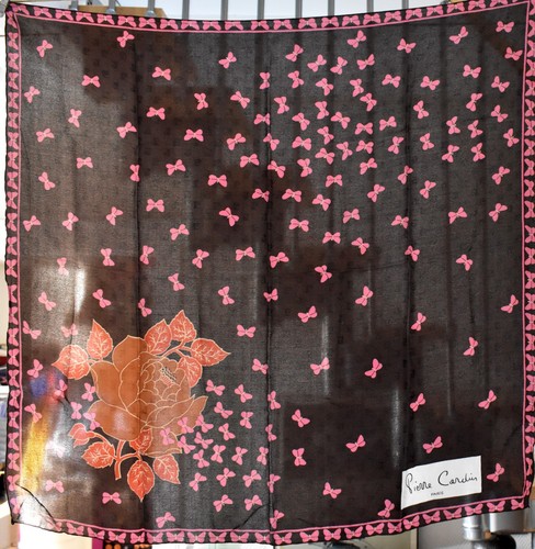 Foulard soie pierre cardin - foulard,