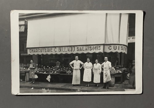 Carte photo ancienne commerce - carte,