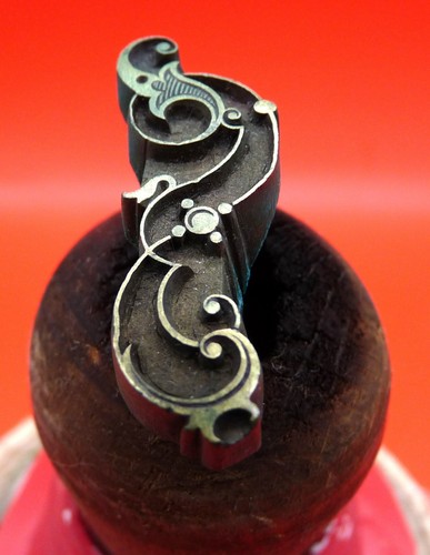 Gilding iron tool - gilding,