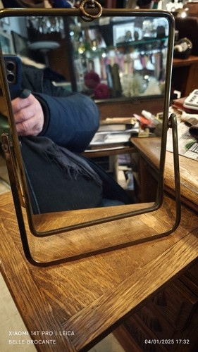 Miroir barbier em - 19, siecle