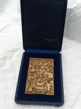 Medaille en bronze France les révolutions pour la liberté Ville Paris Delamarre