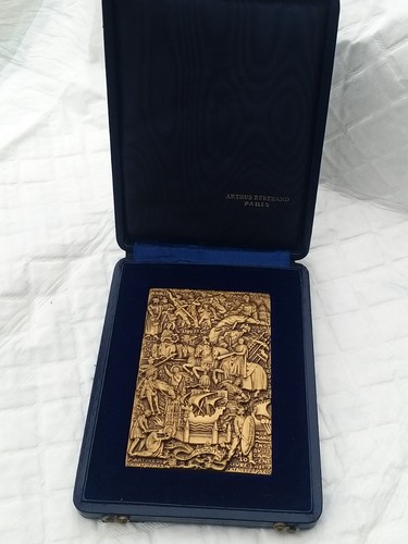 Medaille bronze france - medaille,