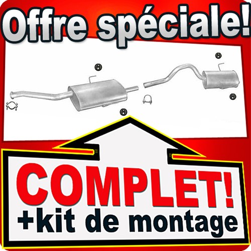Ligne pot échappement pour - ligne,