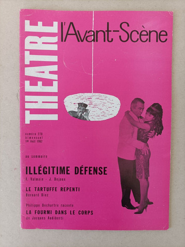 Revue avant scène - revue, theatre