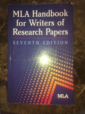 MLA Handbook for Writers of