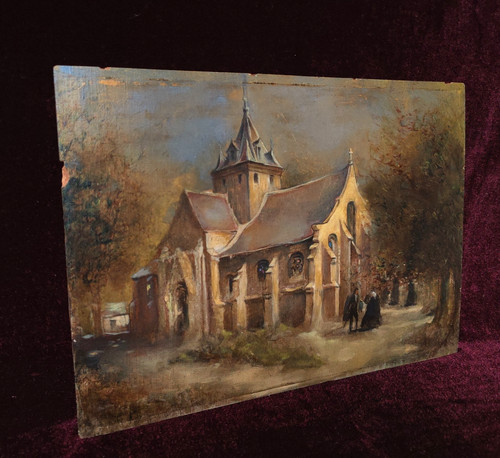 Tableau ancien peinture - tableau,