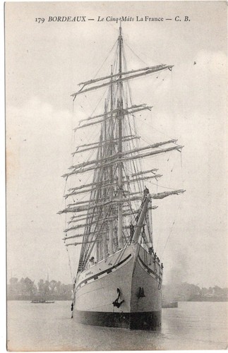 Carte postale bateau - /, voilier