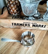 Passoire à the metal argente 