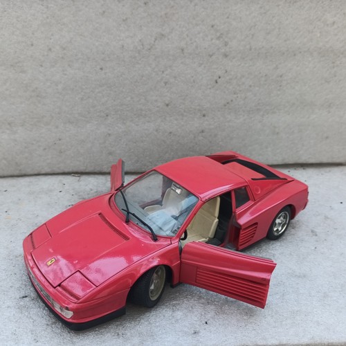 Burago ferrari testarossa - 1/18,