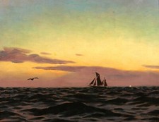 Alexandre Brun tableau mer