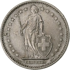 Suisse, 2 Francs, 1968, Bern