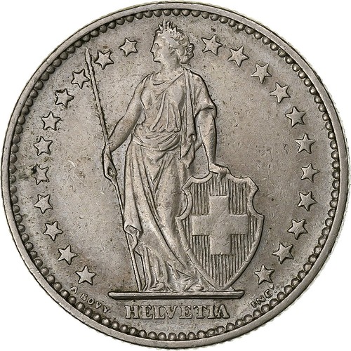Suisse francs 1968 bern - 1968,,