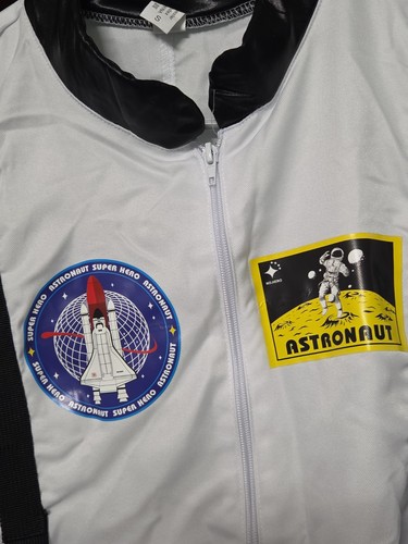Men white astronaut costume - men`s,