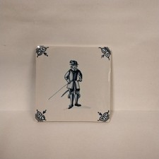 Carreau Carrelage Faience De Delft 10cm Soldat Tiles Azulejos Déco