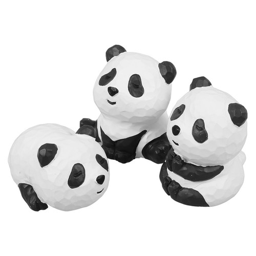 Figurine panda résine - figurine,