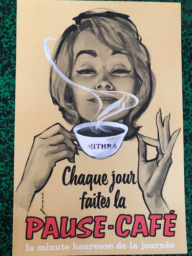 Affiche époque 1950 60 - affiche, 1950-60