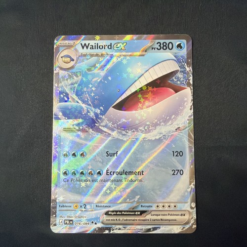 Carte pokemon wailord 016 084 - carte, 016/084