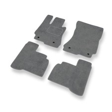 Tapis de sol en velour pour Mercedes-Benz Classe S W221 (2006-2013) Gris 2