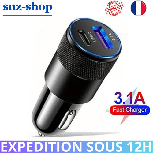 Chargeur allume cigare voiture - allume,