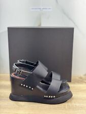 Duc D'ascalona Sabot Lara Femme Fait À La Main Cuir Noir 36