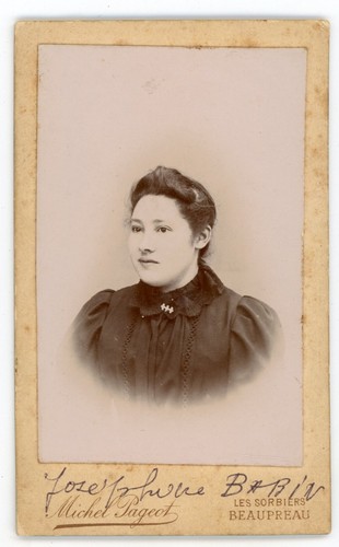 Photo cdv pageot beaupré - photo,
