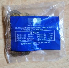 ** STARTER KIT FRANCE OFFICIEL  MONNAIE DE PARIS CONTENANT 40 PIECES EUROS