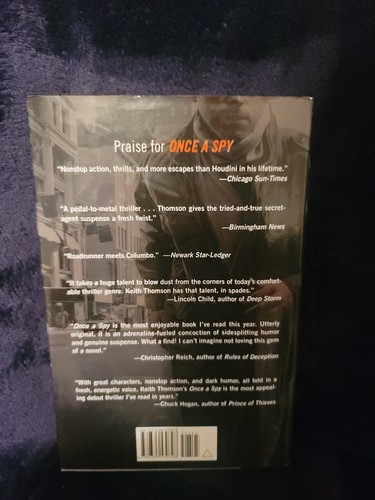 Twice spy novel by keith - by,