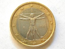 PIECE 1€ ITALIE ANNEE 2008 R