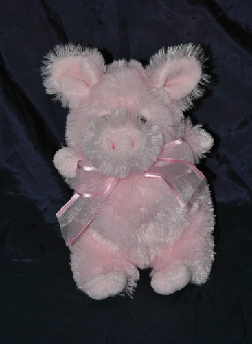 Peluche doudou cochon rose - doudou,