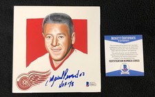 Marcel Pronovost Signed